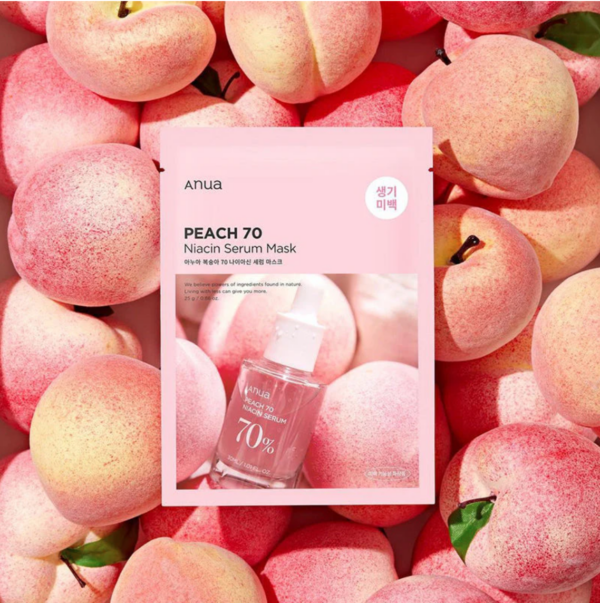 Anua Peach 70% Niacin Serum Mask